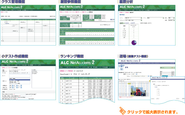 ALCNetAcademy2の機能